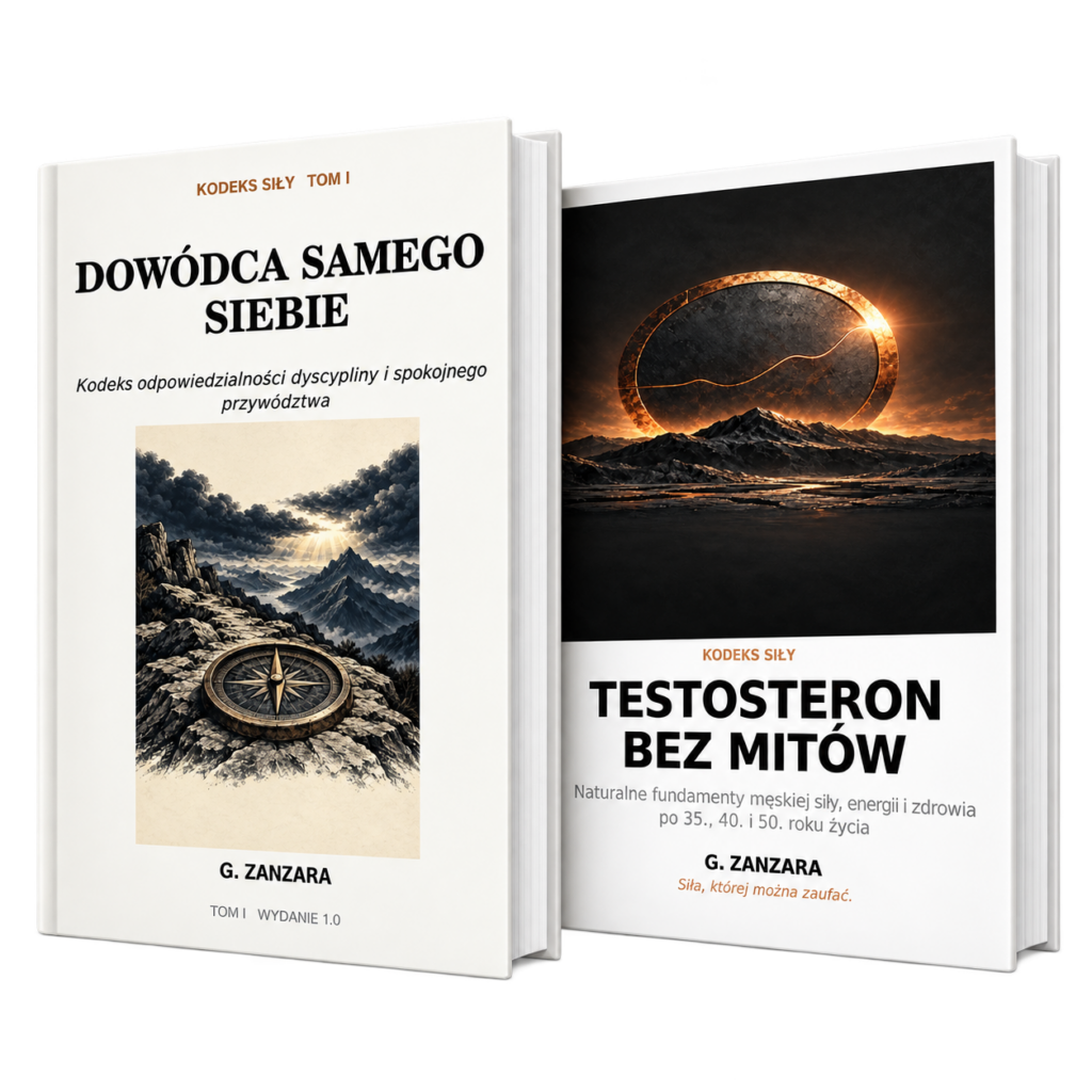 Pakiet: Testosteron bez mitów + Dowódca samego siebie